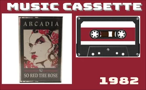 Cassette Tape 1985 - Arcadia - So Red The Rose - Picture 1 of 5