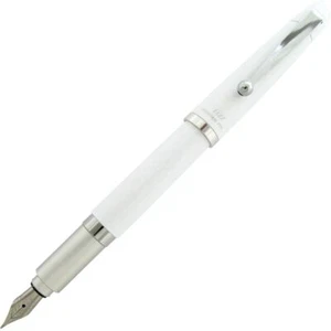 Pluma Estilográfica OHTO Jazz FF-13J-WT Blanco Medio Nuevo en Caja 142.2 x Dia13.5 x18.3 - Imagen 1 de 4