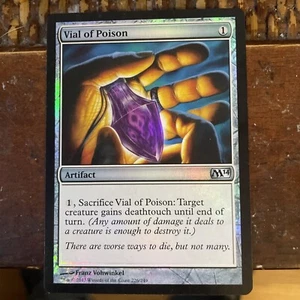 Vial of Poison (M14) Magic: The Gathering TCG Foil #226 - Imagen 1 de 2