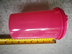 TUPPERWARE canister pour spout  #321-17 PINK 321-12 Clear Black - Picture 1 of 10