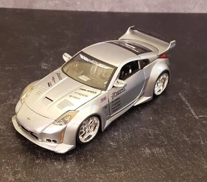 Jada Import Racer 1:24 DieCast Nissan 350Z Sports Car Silver - Picture 1 of 14