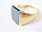 Seal Ring Gold 585 With Lagenstein, 8,57 G