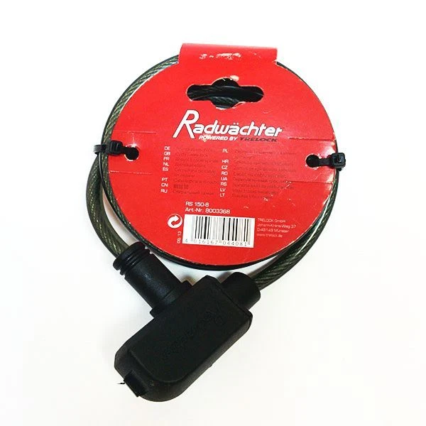 Trelock Wheel Guard Spiral Cable Lock 550 mm x 10 mm - Image 1 of 1