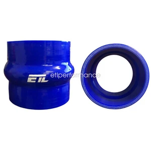 ID:3.0'' x L:3.0" Blue Silicone Hump Hose Reducer Coupler intercooler turbo pipe - Picture 1 of 7