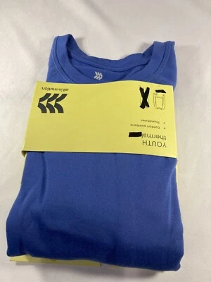 All in Motion Thermal Shirt Top Youth Blue 6/6X SM - Image 1 of 4