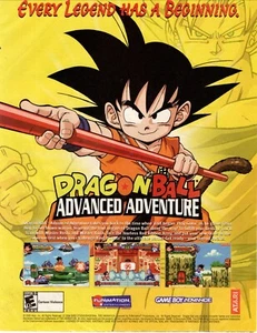 2006 rivista AD DRAGON BALL Adventure Computer GameBoy Atari 041224 - Foto 1 di 1