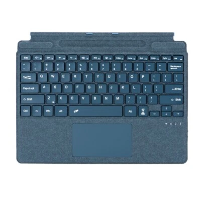 Teclado Bluetooth inalámbrico retroiluminado de 7 colores para Microsoft Surface Pro 8/9/10/X Foto 1 de 4