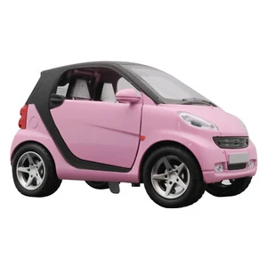 1:32 Model Car Toy Vehicle Kids Gifts With Sound&Light For Smart ForTwo Pink - Picture 1 of 8