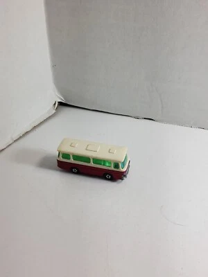 1973/74 Matchbox #12 SETRA COACH Bus - Burgandy/Purple and White - SUPERFAST - Image 1 of 4