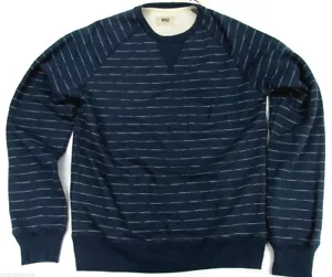 Lightning Bolt Langarm Rundhalsausschnitt Sweatshirt Insignia blau gestreift Surfbolt - Bild 1 von 4