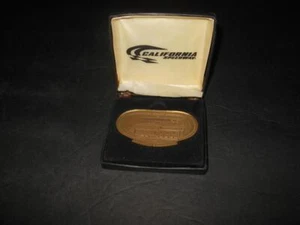 CALIFORNIA SPEEDWAY 1997 INAUGURAL SEASON CLUB CHARTER MEMBER # AWARD MEDAL BOX - Picture 1 of 5
