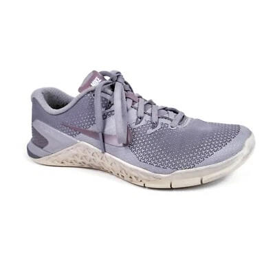 Nike Metcon 4 Gris Atlético Correr Entrenamiento Crossfit Zapatos Tenis Mujer 7 Foto 1 de 4