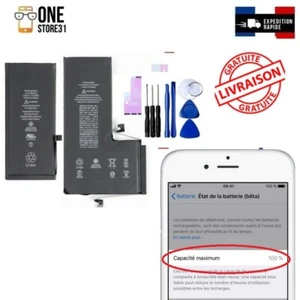 BATTERIE NEUVE PREMUIM 0 CYCLE POUR IPHONE 6/6S plus /7/8/8P/X/XMAX/11/11 Pro - Imagen 1 de 1