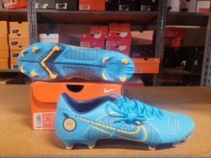 Nike Vapor 14 Academy FG/MG Men Soccer Cleats Blue DJ2869 484 Size 11 & 11.5 - Picture 1 of 5