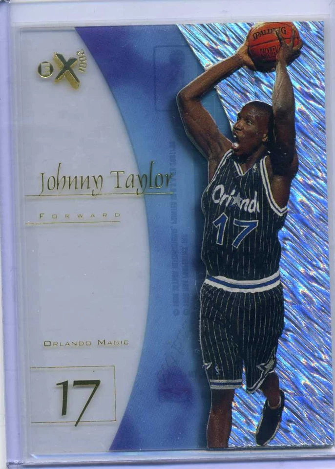 JOHNNY TAYLOR 1997-98 E-X2001 ROOKIE CARD #67 -- MAGIC - Image 1 of 1