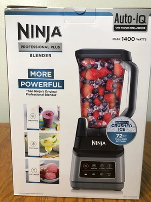 Licuadora Ninja Professional Plus con Auto-iQ, color gris gris Foto 1 de 4