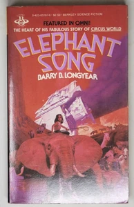 BARRY B. LONGYEAR SIGNED 1ST EDITION- Elephant Song, Circus World, Book #3, 1982 - Bild 1 von 5