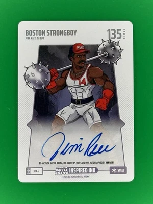 Bo Jackson Battle Arena #JRA-7 Boston Strongboy Jim Rice acero automático Foto 1 de 4