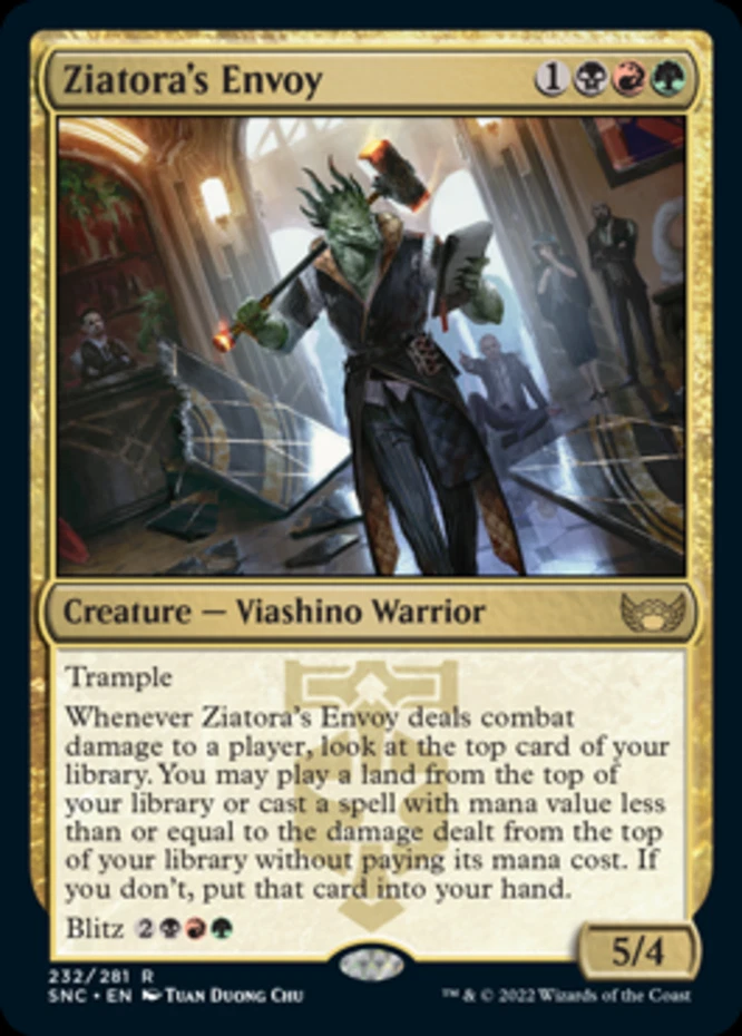 x1 Ziatora's Envoy - Streets of New Capenna - NM - MTG - Image 1 of 1