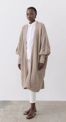 Cárdigan tejido JOSLIN Melody algodón/cachemira talla única edición limitada Foto 1 de 4