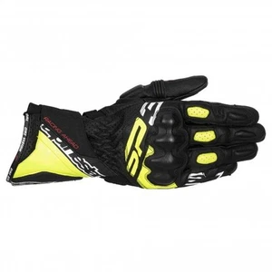 Guanti in pelle da uomo Alpinestars - SP-3 (Nero/Giallo Fluo/Bianco) - Foto 1 di 3