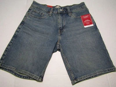 Pantalones Cortos Denim Clásicos Lavado a Piedra Levi Strauss Hombres Talla 30 con Entrepierna de 10" NUEVO Foto 1 de 3