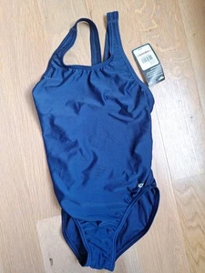 Speedo One Piece Competitive Swimsuit Navy PROLT SUPRO 12/28 Youth New - Picture 1 of 5