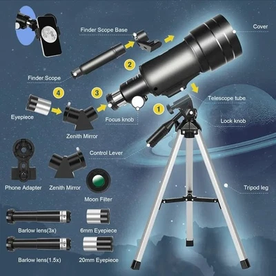SALE!! 3I/ATLAS SPECIAL! NEW ODOTM F30070M Telescope 80% OFF w/ Free Shipping! - Image 1 of 4