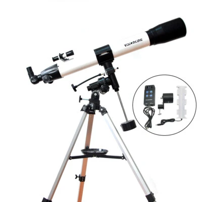 Visionking 80mm Refractor Astronomical Telescope Star Planet Finder with motor  - Image 1 of 4