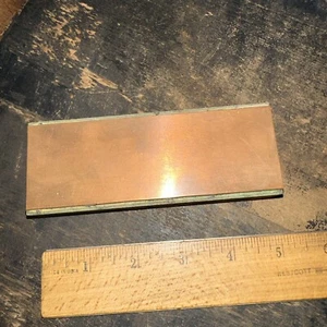 Print Block “ Copper Background “ 5 X 2 Inch - Picture 1 of 6