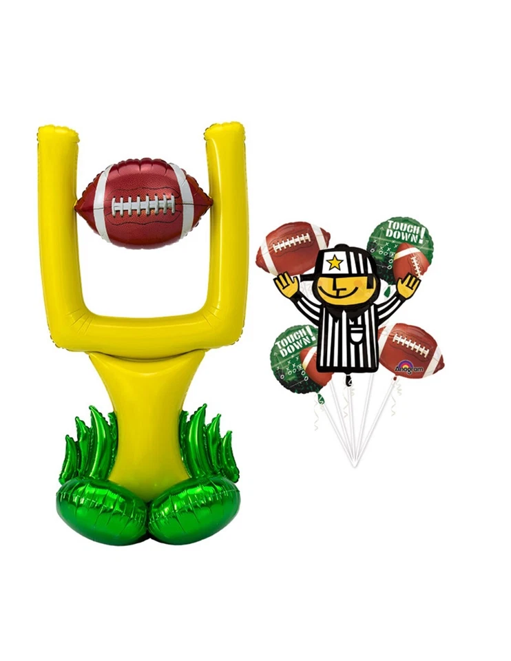 Fútbol Airloonz y Árbitro Globo Ramo Cumpleaños Fiesta Decoración Super Bowl Foto 1 de 1