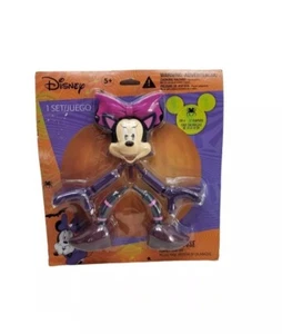 Disney Minnie Mouse Pumpkin Push-Ins 5 Piece Set Head Arms Legs Halloween NEW! - Picture 1 of 6