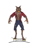 Home Accents Holiday 9.5 Ft Animated Immortal Werewolf Halloween Animatronic