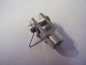 5 x Gabelkopf 4x8 M4 inkl Splintbolzen DIN71751 verzinkt Gabelgelenk Gabelköpfe - Bild 1 von 2