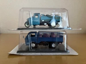 Hachette Nostalgic Commercial Vehicle Mazda Truck Set of 2 1/43 Titan T2000 TVA8 - Picture 1 of 8