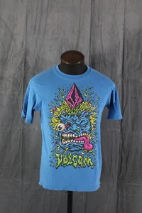 Retro Volcom Shirt - Timbo Phillips Exploding Face - Men's Large - Picture 1 of 10