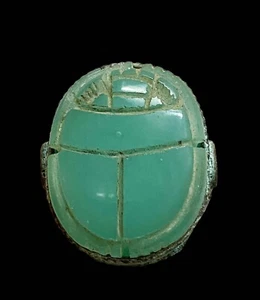 Old Egyptian Handmade Scarab ring - Picture 1 of 3