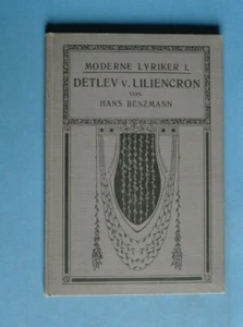 160531 - Moderne Lyriker I: Detlev von Liliencron - 9. - 12. Tsd. ca. 1906 - Picture 1 of 3