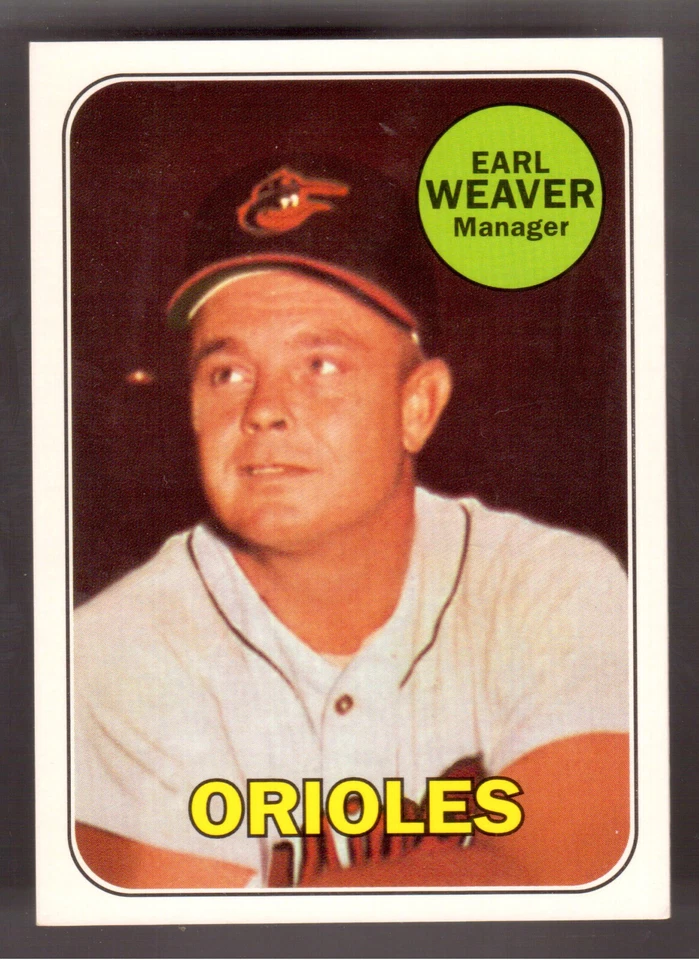 1997 TOPPS STARS #15 EARL WEAVER ROOKIE REPRINT - Image 1 of 1