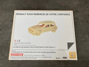RENAULT R5 Turbo 2 maquette puzzle 3D en bois publicitaire voiture NEUF E27 - Imagen 1 de 3