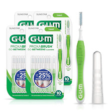 GUM Proxabrush Go-Betweens - Tight, Interdental Brushes for Tight Teeth, Dental 