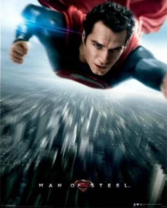 Man of Steel : Flying - Mini Poster 40cm x 50cm new and sealed - Picture 1 of 1