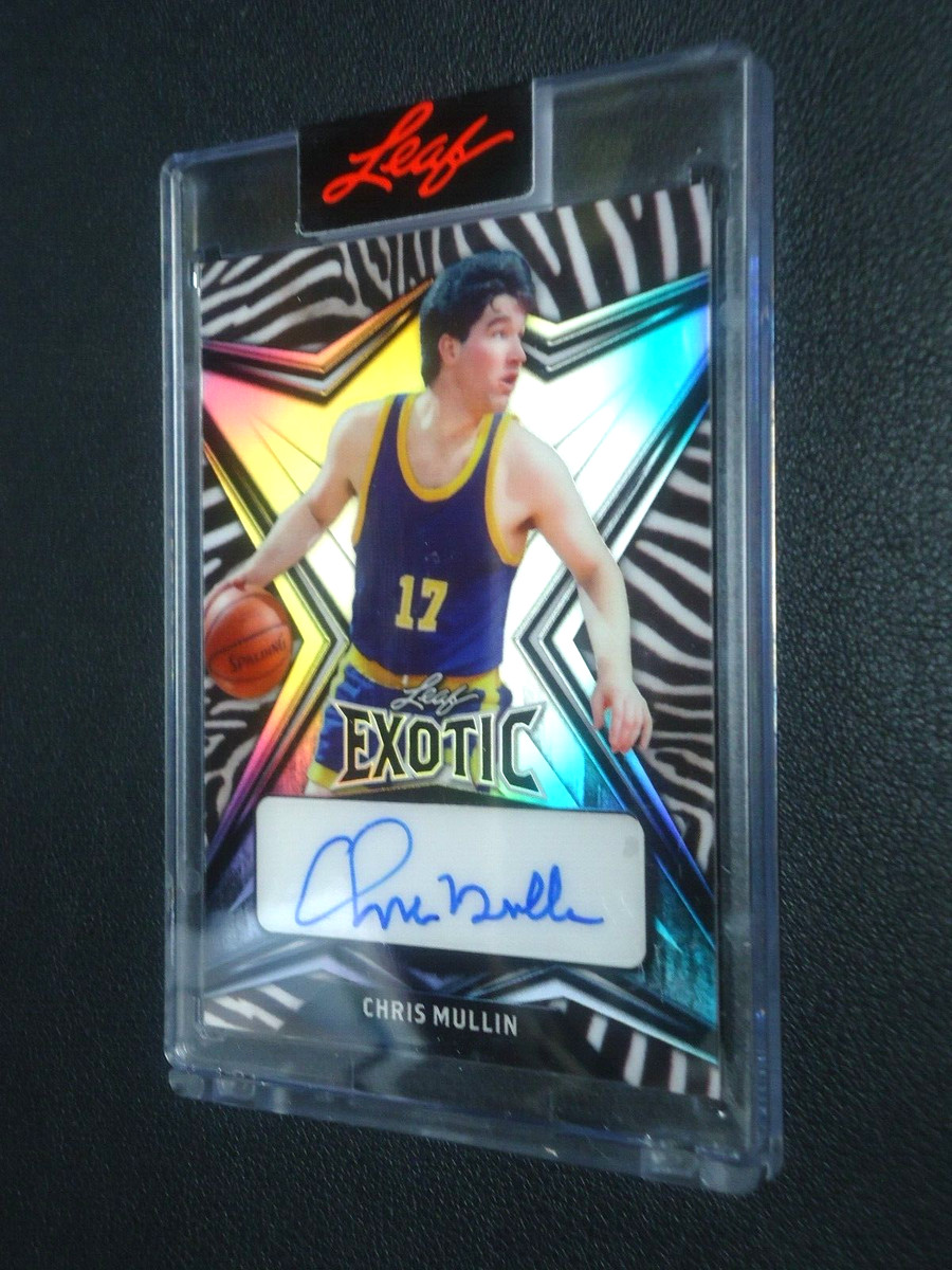 Chris Mullin Basketball Autographed Sports Trading Cards 