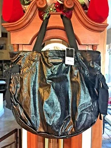Bolso de Mano Juicy Couture Deceptacon Negro con Moño Bolso de Hombro Nuevo con Etiquetas $128 - Imagen 1 de 8
