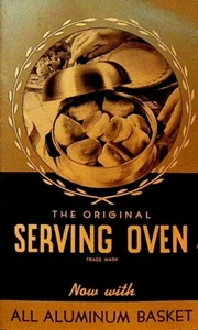 Original Serving Oven Brochure 1933 West Bend Aluminum Wisconsin - Picture 1 of 3