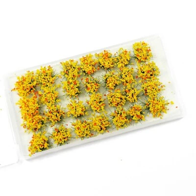 Miniature Flower Cluster Blossom Tufts for Wargame Military Simulation Scene - Image 1 of 4