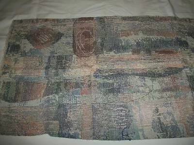  TAPESTRY / UPHOLSTERY  FABRIC 1 PIECE  1/2 YARD MULTICOLOR DESIGN !!! - Image 1 of 3