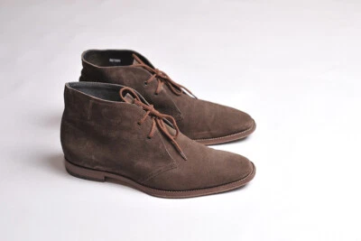 Mens PAUL SMITH Brown Suede Ankle Boots size 43 - UK 9 - US 10 - Image 1 of 4