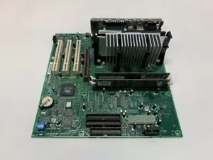 IBM FRU 61H2569 ATX PCI MOTHERBOARD W/ P3 667MHZ + 256MG RAM & I/O PLATE - Picture 1 of 5