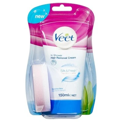 VEET EN DUCHA CREMA DEPILATORIA SENSIBLE - 150ML Foto 1 de 3